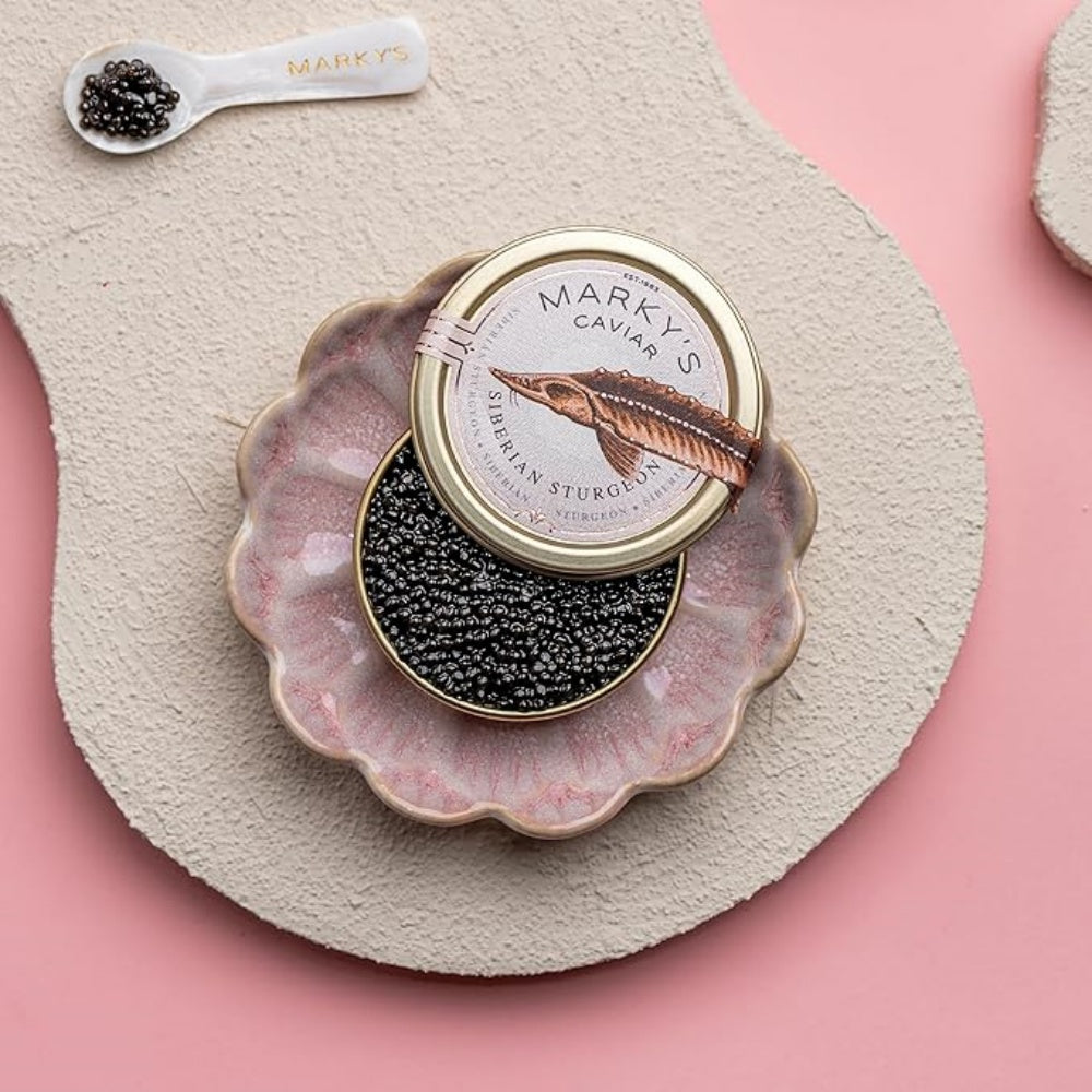 “Glossy Black Caviar – Pure Elegance in Every Pearl”
