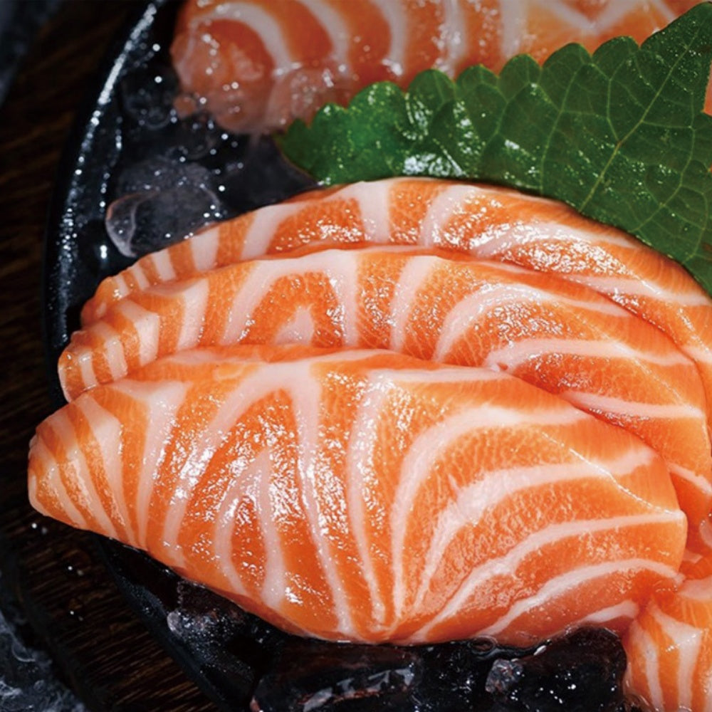 “Sashimi-Grade Salmon Fillet – 20 lb of Vibrant, Marbled Deliciousness”
