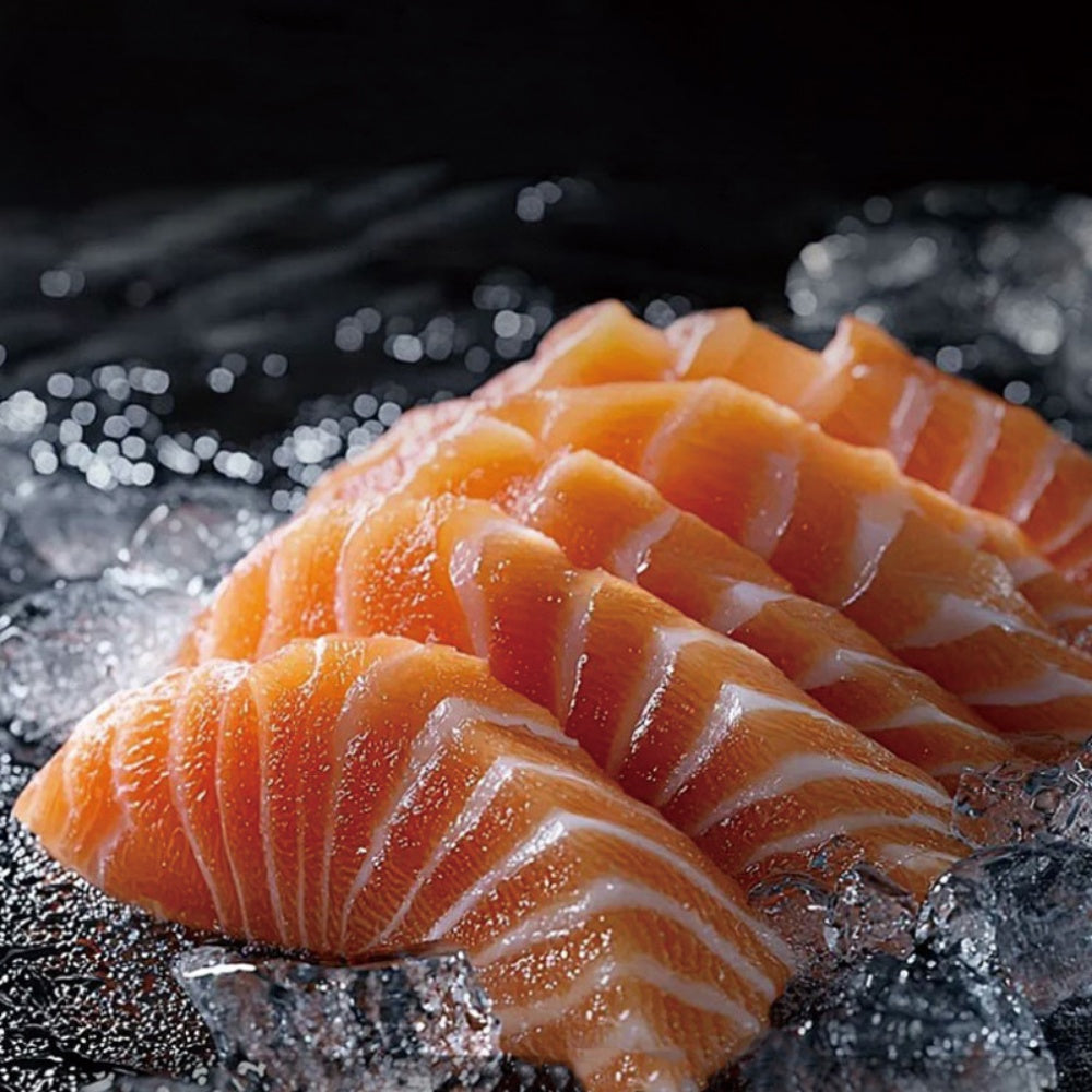 “Sashimi-Grade Salmon Fillet – 20 lb of Vibrant, Marbled Deliciousness”