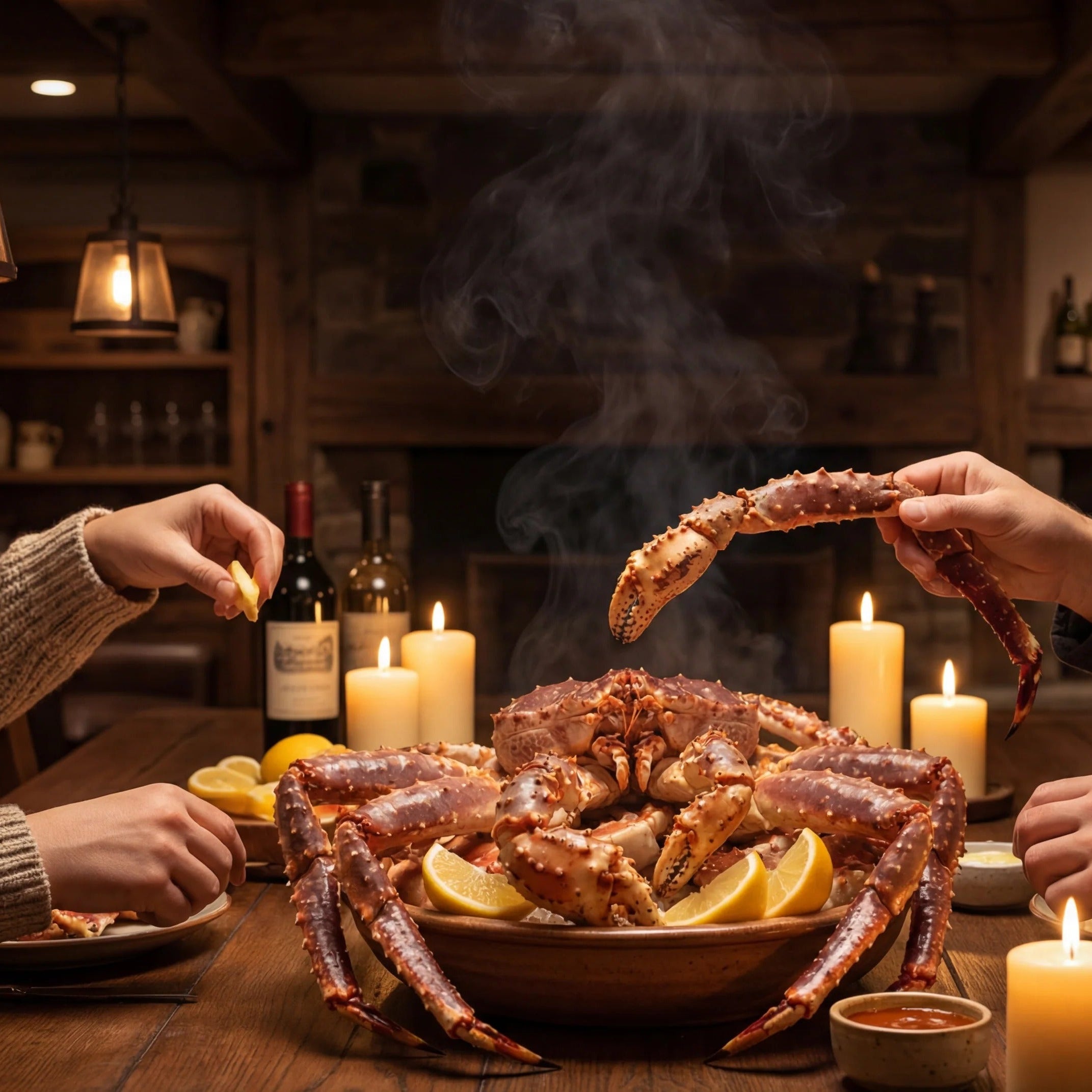 2.7 lb Wild Red King Crab Legs – Boat-Fresh, Delivered Straight to Your Door